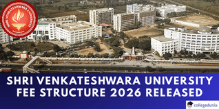 Shri Venkateshwara University Fee Structure 2026 Released @svu.edu.in; Check Tuition Fee Here